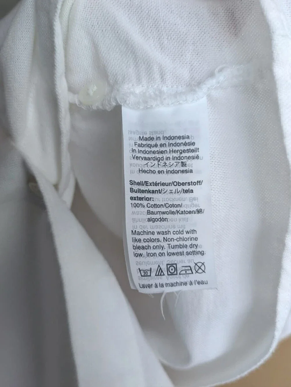 Madewell tag size